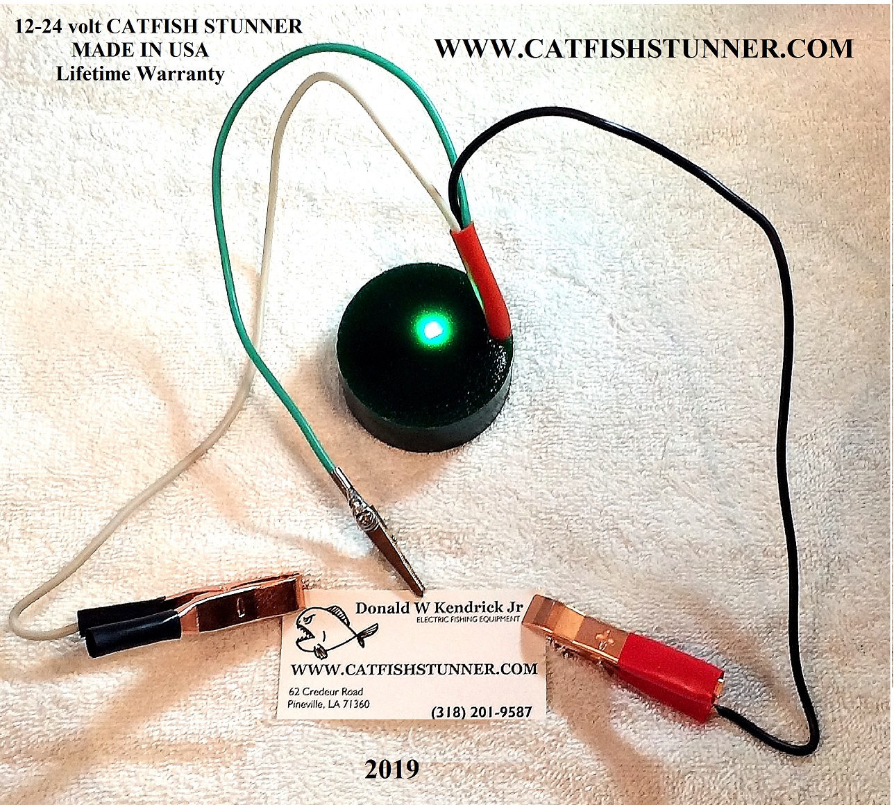Shocker Stunner Catfish Electrofishing DC Pulse modulator 